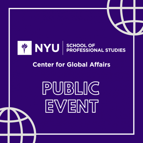 Sustainable Tourism: From Experience to Aspirations / NYU Calendar